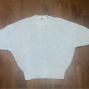 Banana Republic Women's Soft blue Crewneck Sweater